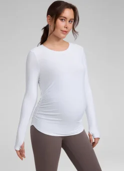 Cloudweight Maternity Ruched Long Sleeve