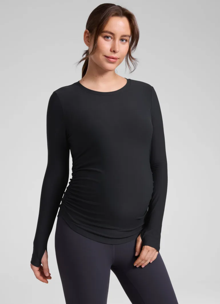 Cloudweight Maternity Ruched Long Sleeve