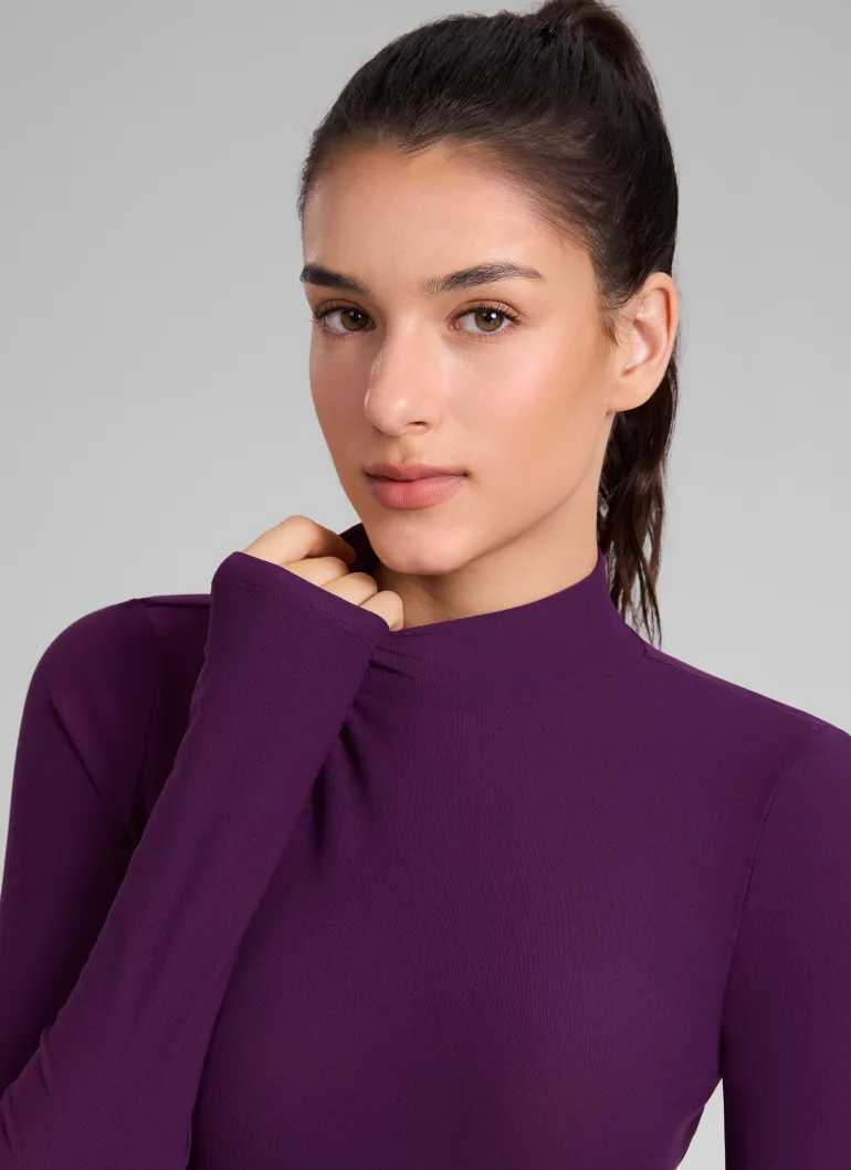 Cloudweight Mock Neck Long Sleeve