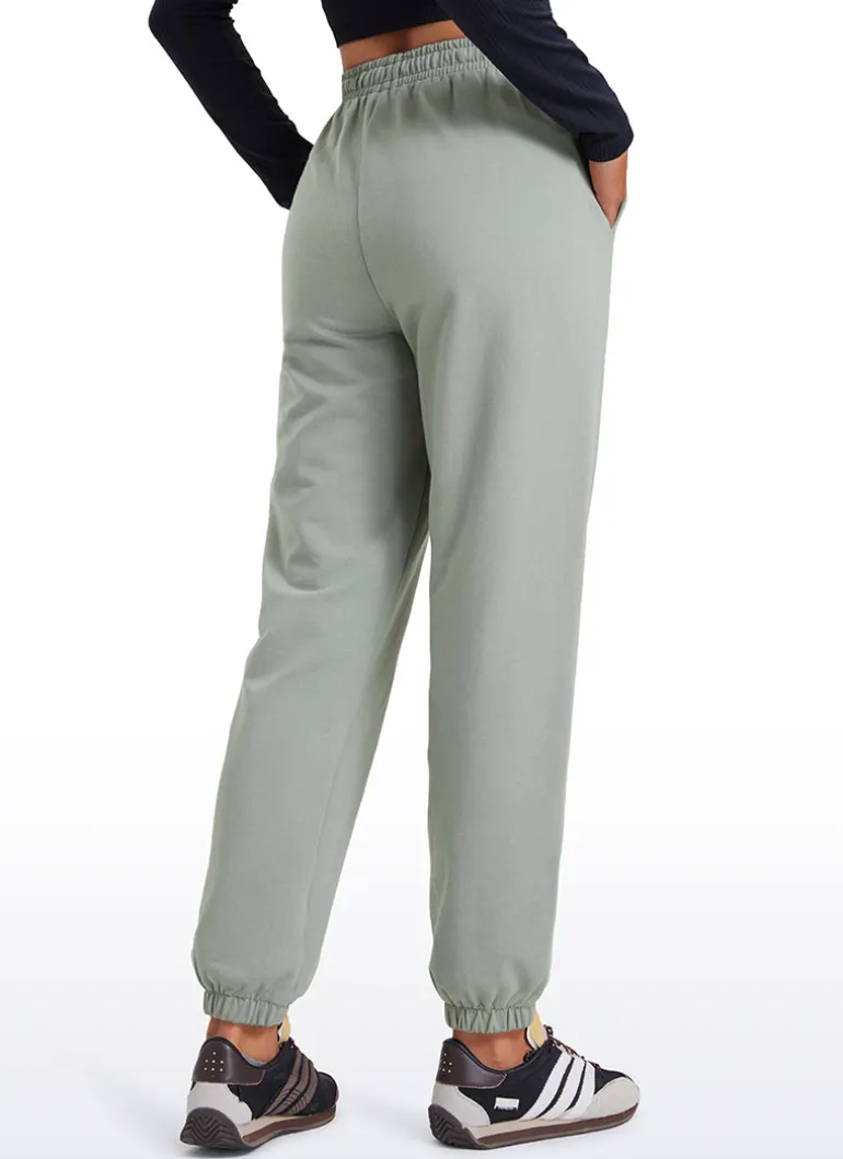 Cotton Fleece Pocket Sweatpant 28"