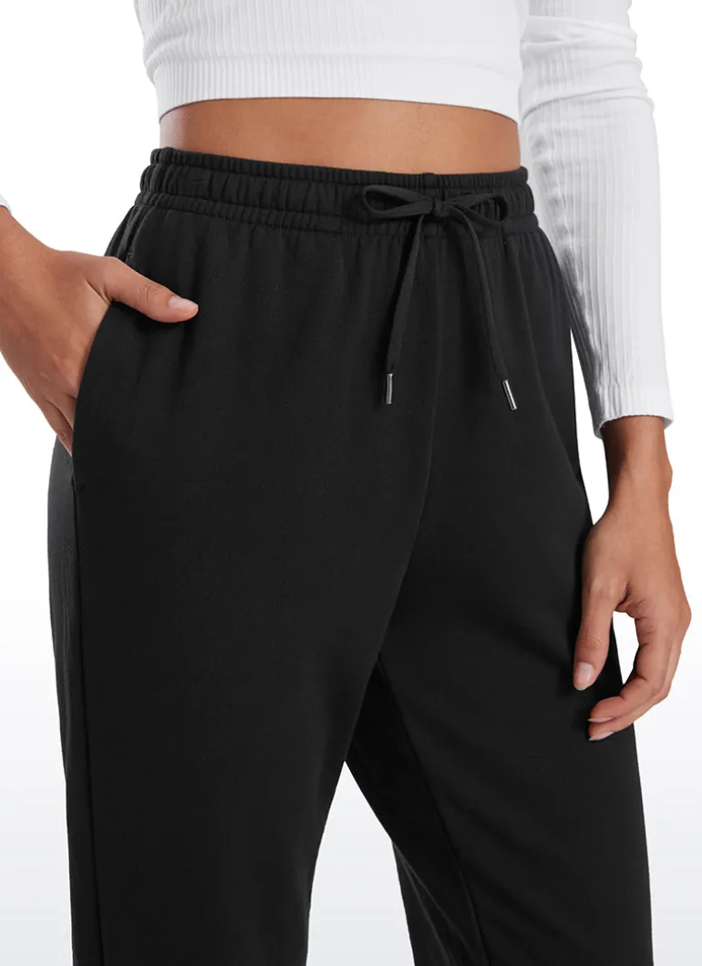 Cotton Fleece Pocket Sweatpant 28"