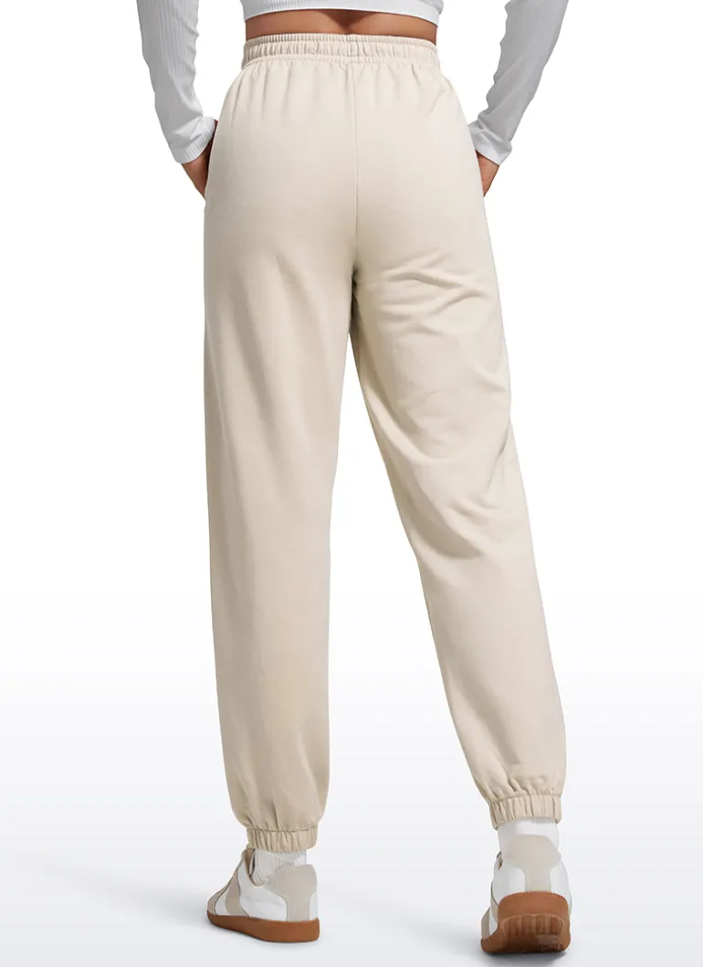 Cotton Fleece Pocket Sweatpant 28"