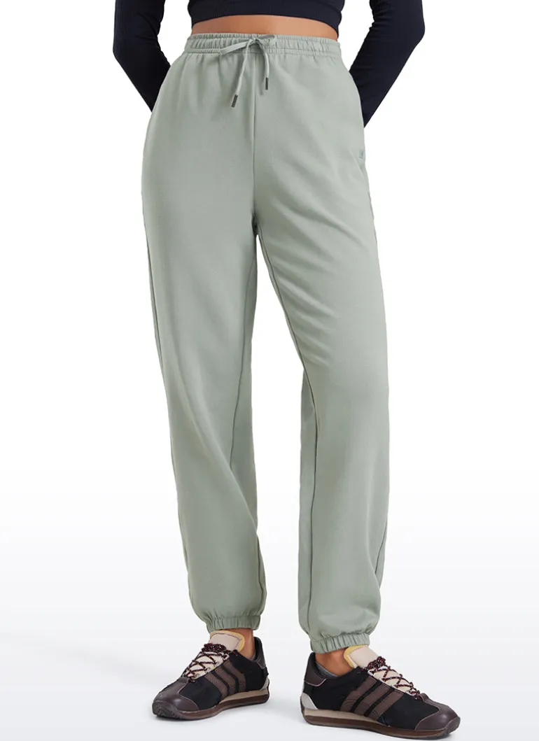 Cotton Fleece Pocket Sweatpant 28"