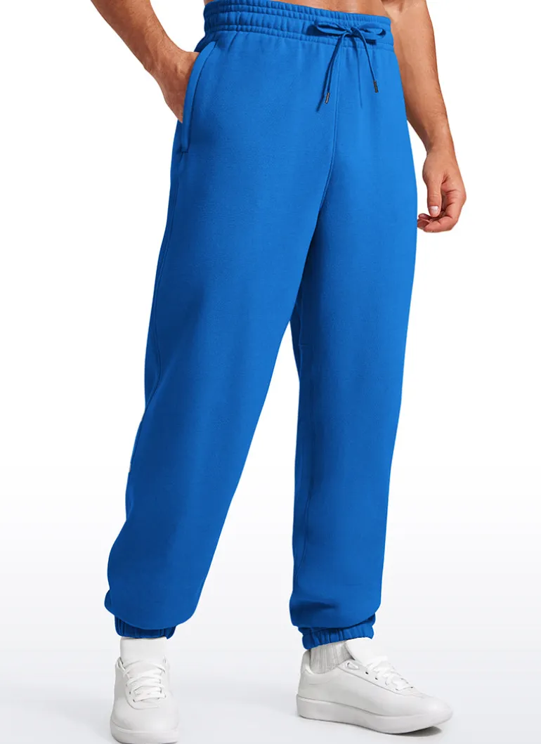 Cotton Fleece Sweatpants with Pockets 32''