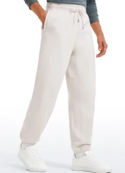 Cotton Fleece Sweatpants with Pockets 32''