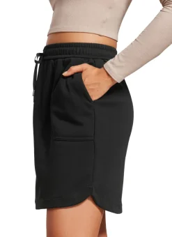 Down the Street Pocket Sweat Jersey Skirt 17''