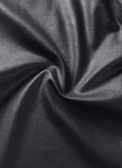 Faux Leather No Front Seam Legging 28''