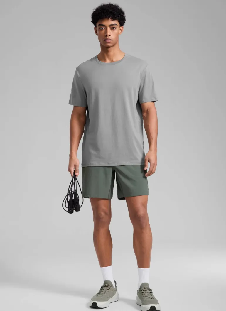 Feathery-Fit Athletic Shorts 7''- Linerless