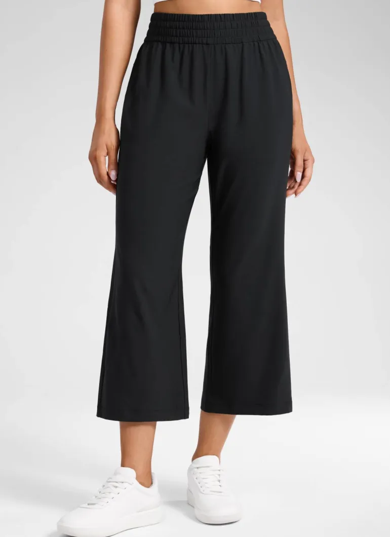 Feathery-Fit Drapey High Rise Flare Pant 23"