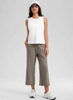 Feathery-Fit Drapey High Rise Flare Pant 23