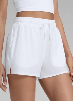 Feathery-Fit Drapey 2 in 1 High Rise Shorts