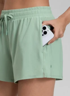 Feathery-Fit Drapey 2 in 1 High Rise Shorts