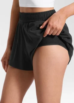 Feathery-Fit Drapey Relaxed Fit Shorts 2.5