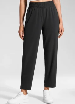 Feathery-Fit Drapey Tapered Ankle Pant 27