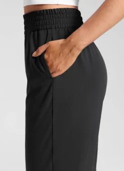 Feathery-Fit Drapey Tapered Ankle Pant 27
