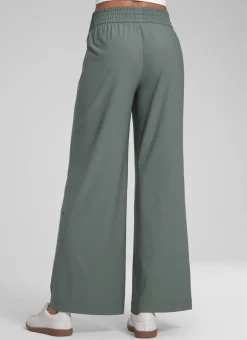 Feathery-Fit Drapey Wide Leg Pant 30