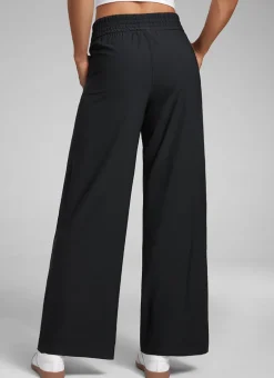 Feathery-Fit Drapey Wide Leg Pant 30