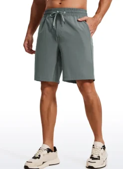 Feathery-Fit Linerless Athletic Shorts 9''