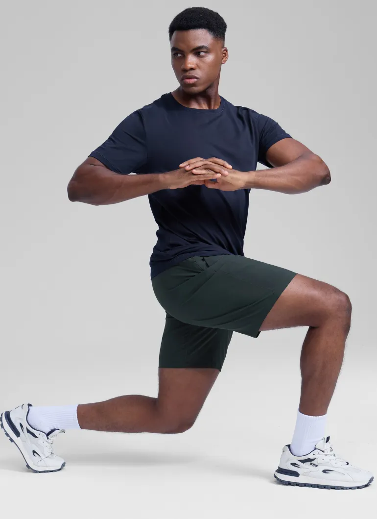 Feathery-Fit Linerless Athletic Shorts 9''