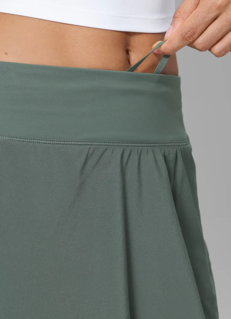 Feathery-Fit Mid Rise Tennis Skirt 13''