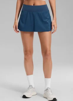 Feathery-Fit Mid Rise Tennis Skirt 13''