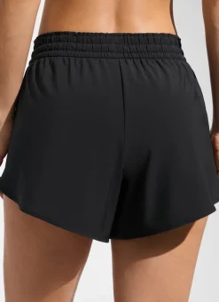 Feathery-Fit Relaxed Side Split Board Shorts 3.5