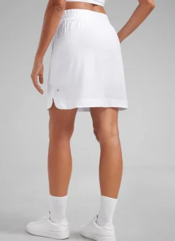 Feathery-Fit Soft A Line Pocket Skirt 18''