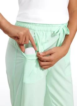 Feathery-Fit Soft Crop Pocket Pant 23''