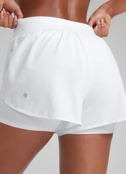 Feathery-Fit Soft 2 in 1 High Rise Shorts 3