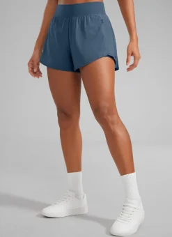 Feathery-Fit Soft 2 in 1 Zip Pocket Shorts 3