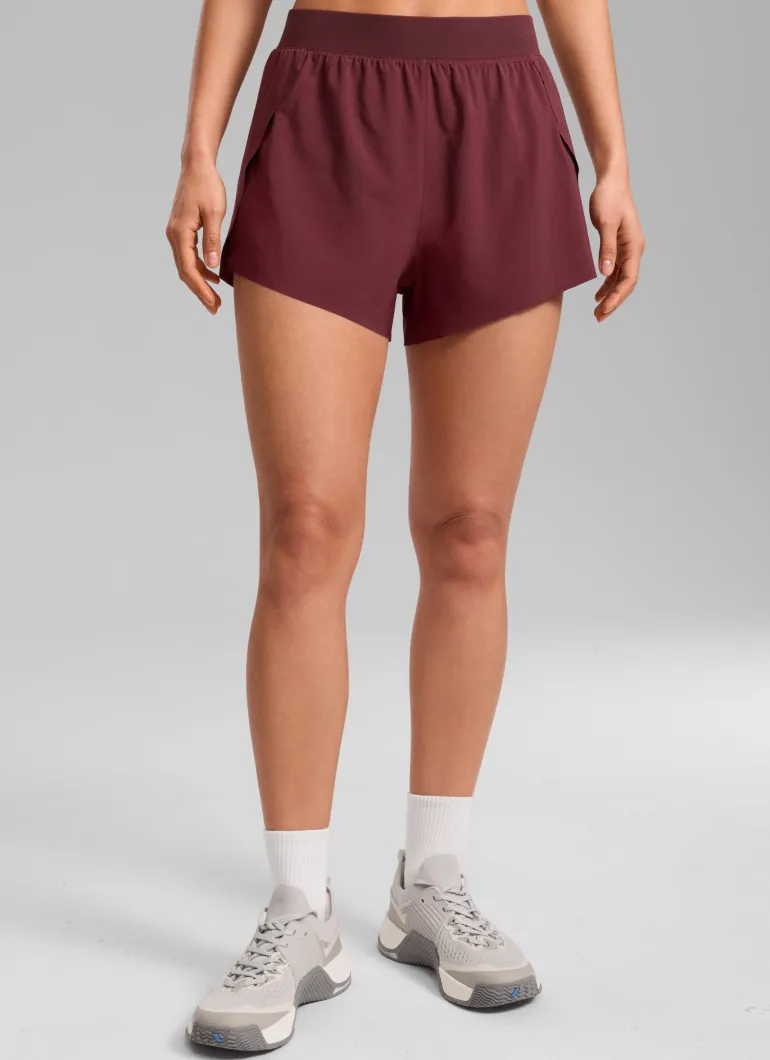 Feathery-Fit Soft Liner High Rise Shorts 2.5''