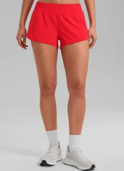 Feathery-Fit Soft Liner Zip Pocket Shorts 2.5''