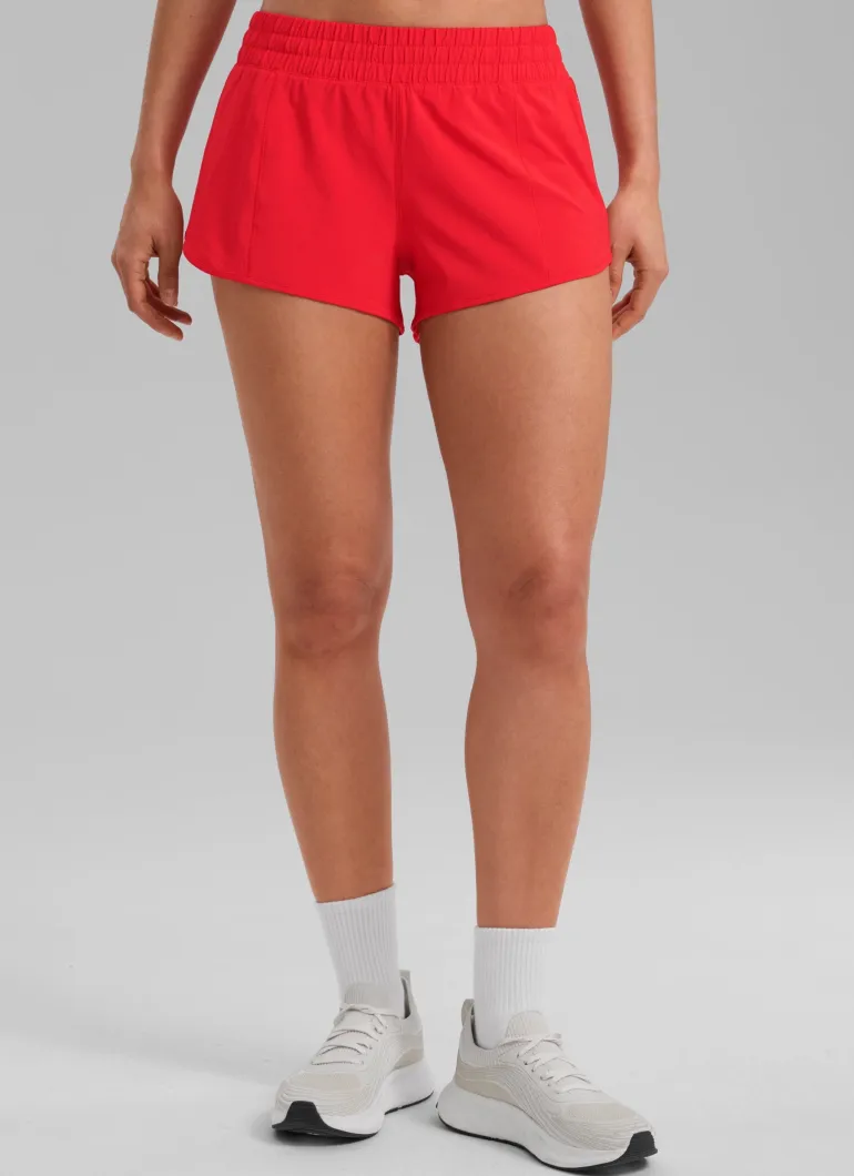 Feathery-Fit Soft Liner Zip Pocket Shorts 2.5''