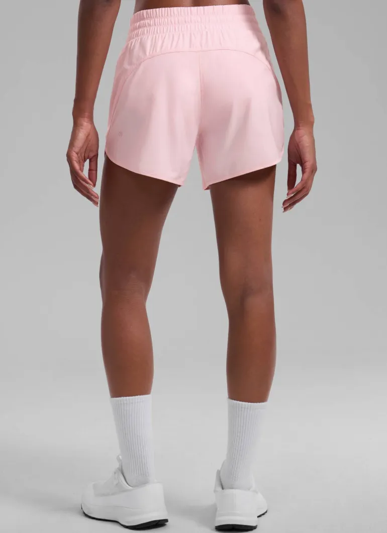 Feathery-Fit Soft Mid Rise Lined Shorts 5''