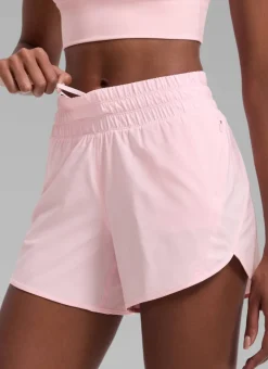 Feathery-Fit Soft Mid Rise Lined Shorts 5''