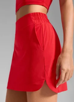 Feathery-Fit Soft Pocket High Rise Skirt 15''