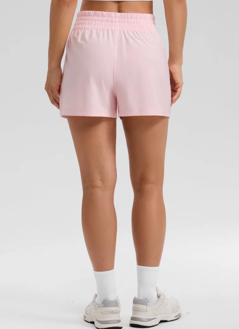Feathery-Fit Soft Pocket Shorts Linerless 3''