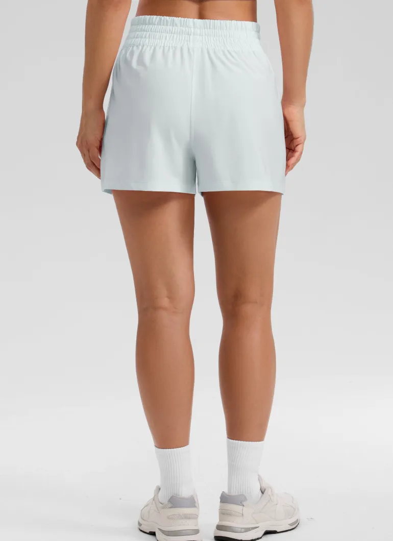 Feathery-Fit Soft Pocket Shorts Linerless 3''