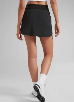 Feathery-Fit Soft Zipper Pocket Skirt 14.5