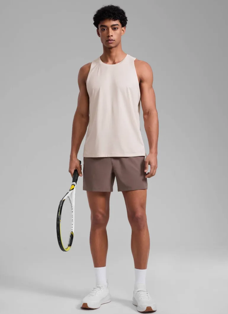 Feathery-Fit Workout Shorts 5''- Linerless