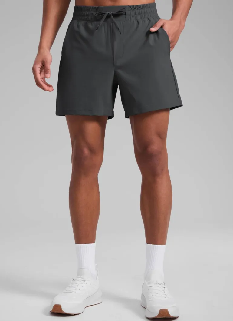 Feathery-Fit Workout Shorts 5''- Linerless