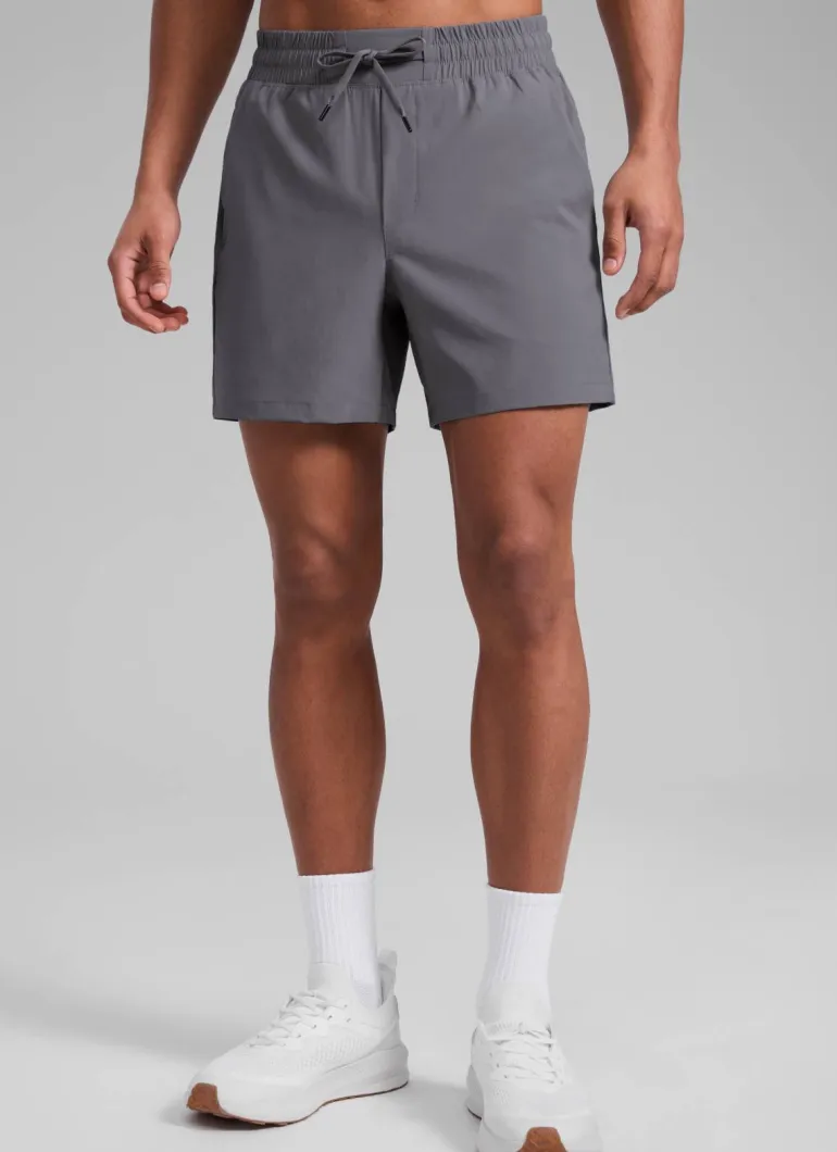 Feathery-Fit Workout Shorts 5''- Linerless