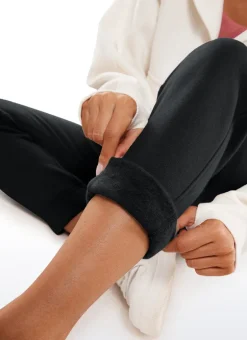 Fleece Lined High Rise Sweatpant 28''