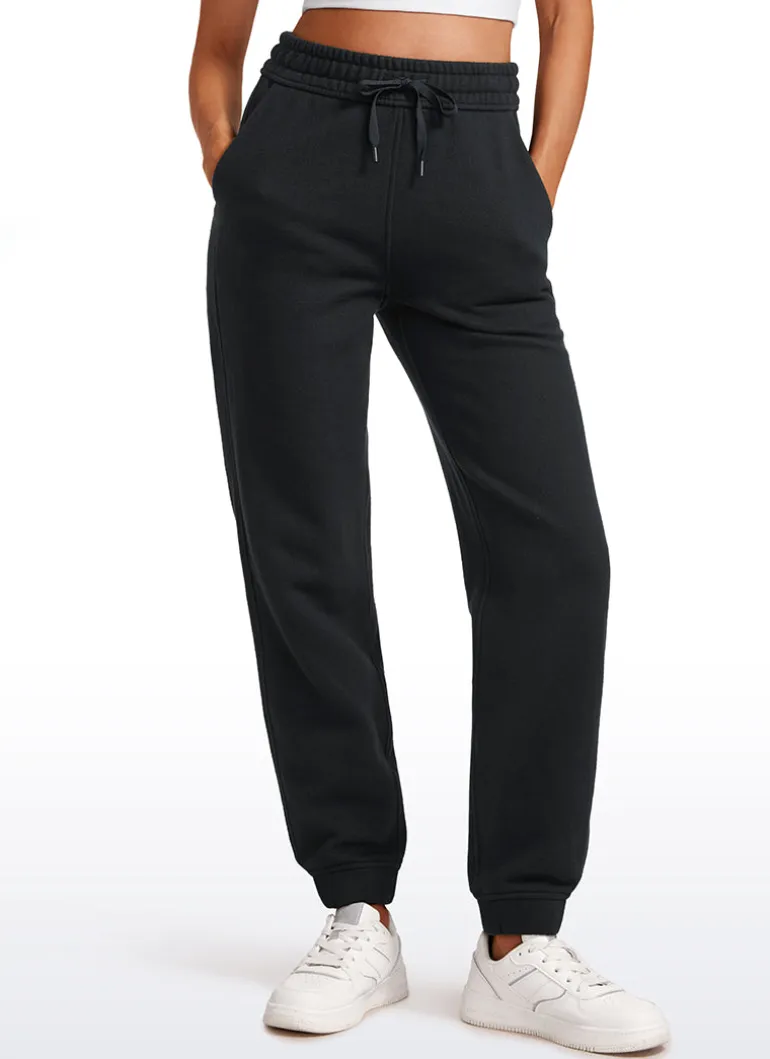 Fleece Lined High Rise Sweatpant 28''
