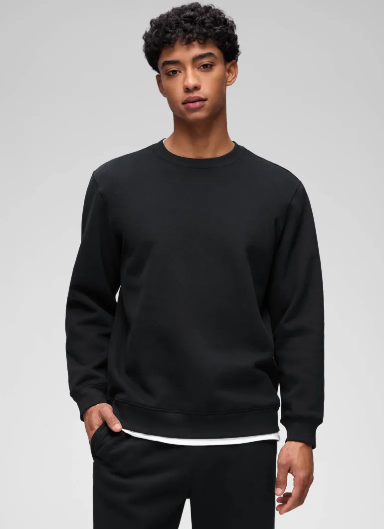 Fleece Lined Pullover Sweatshirt