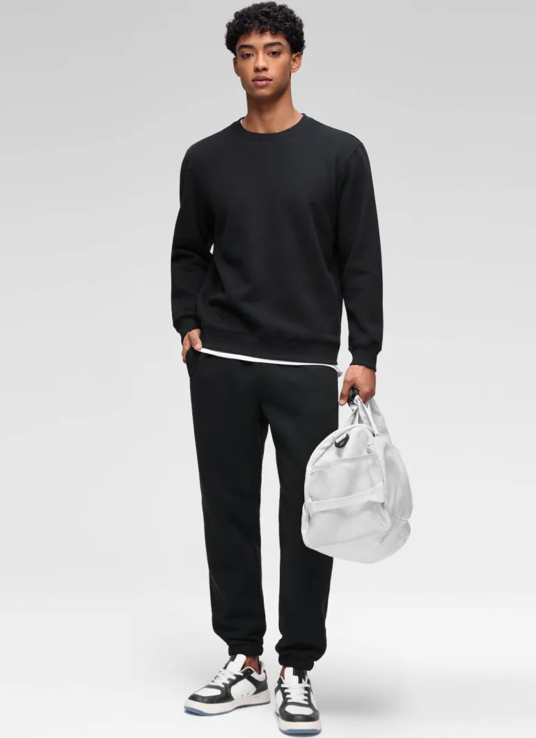 Fleece Lined Pullover Sweatshirt