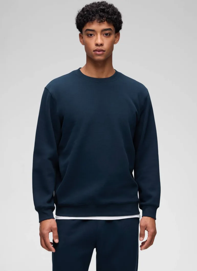 Fleece Lined Pullover Sweatshirt