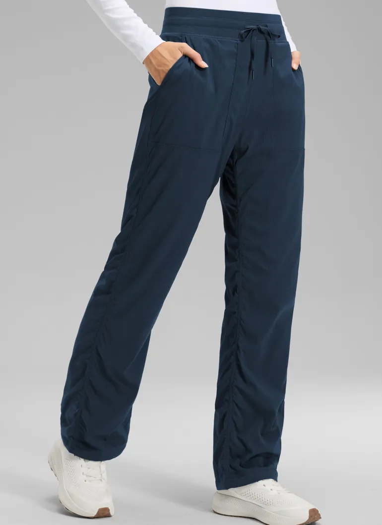 Fleece Lined Straight Leg Pocket Pant 30"