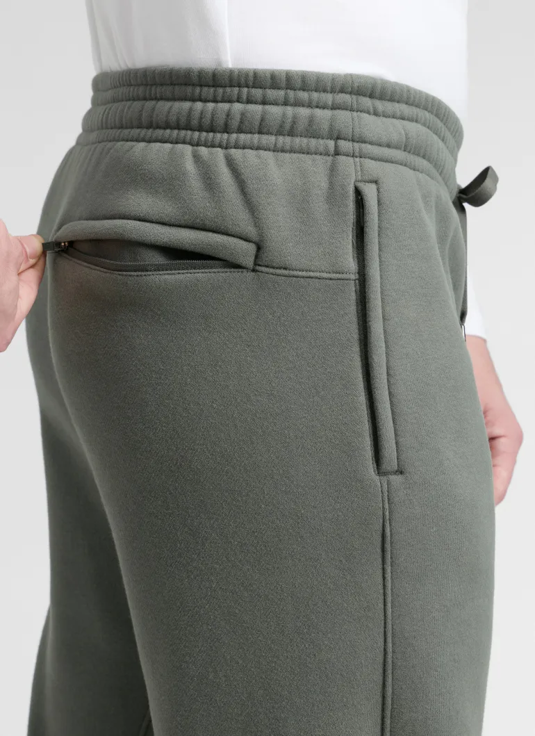 Fleece Lined Zipper Pocket Sweatpant 30"