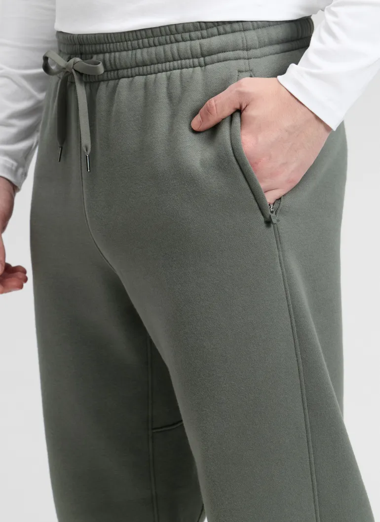 Fleece Lined Zipper Pocket Sweatpant 30"